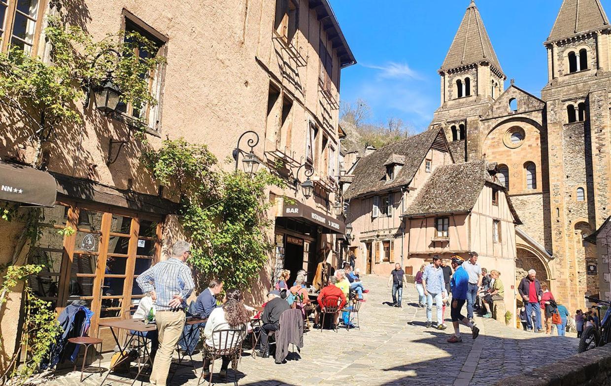 Auberge Saint Jacques Conques Exterior foto